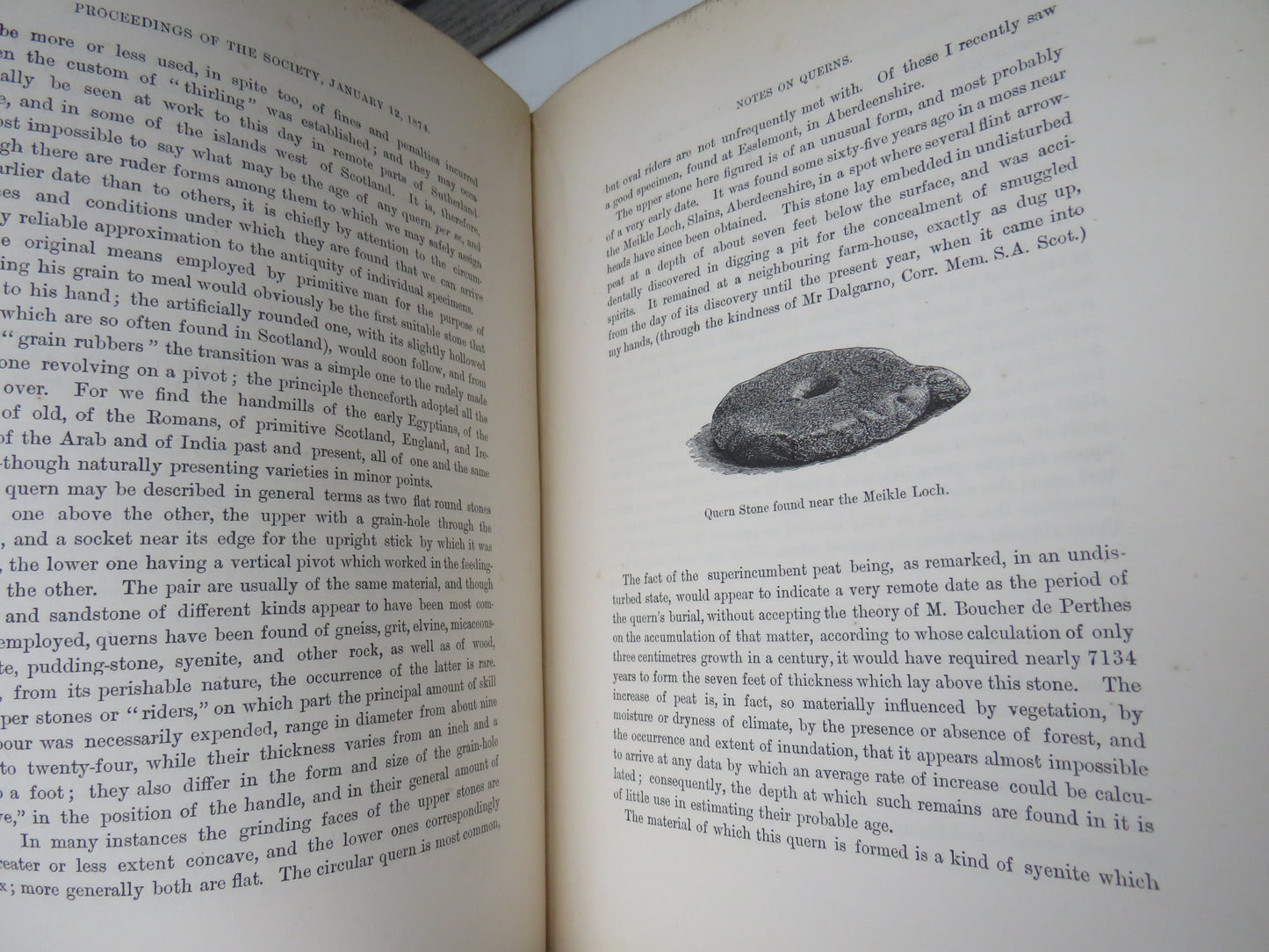 Proceedings Of The Society of Antiquaries of Scotland Ninety-Fourth Session, 1873-74 Vol X. Part II 1875