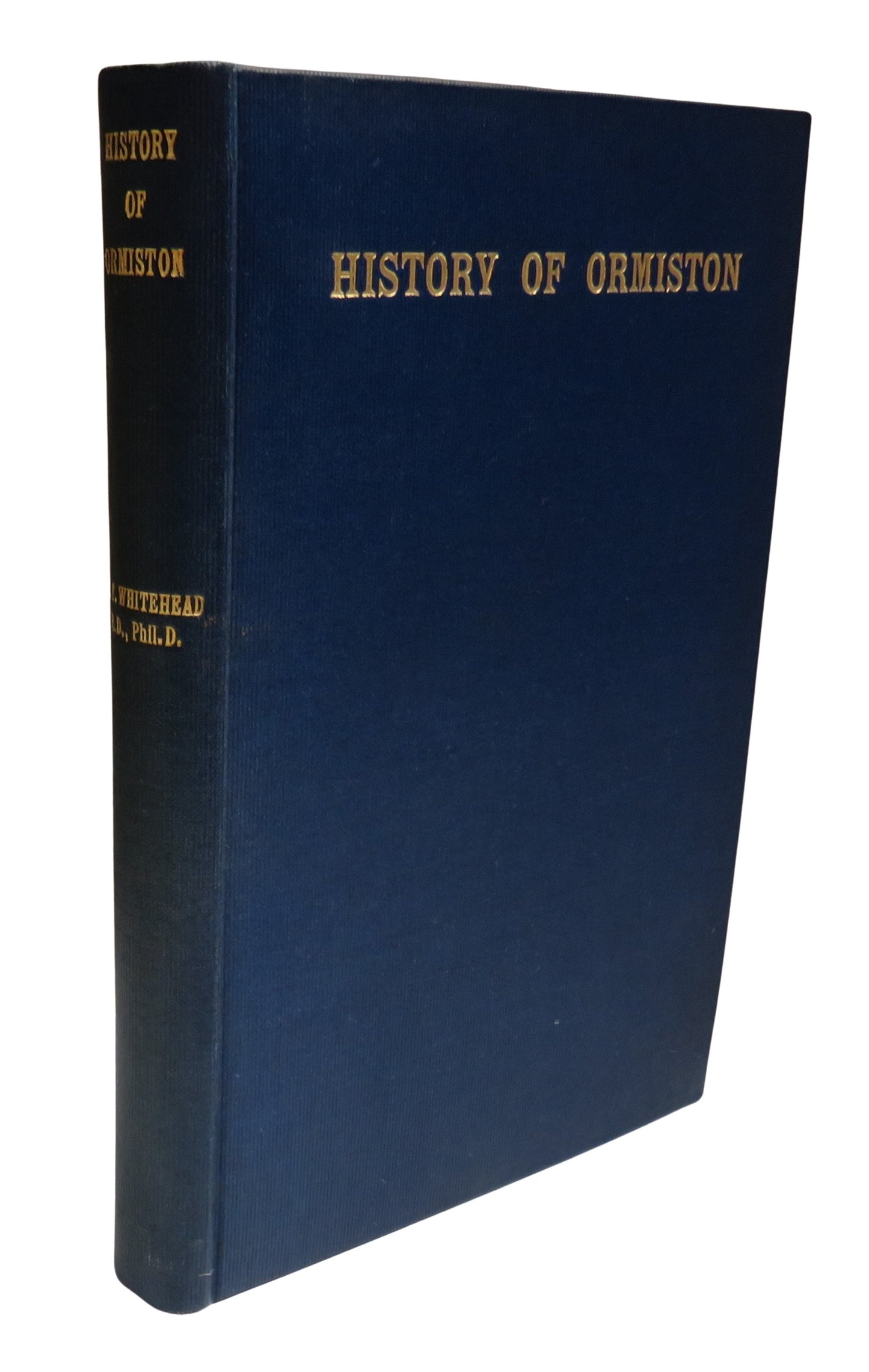 History of Ormiston By W. Y. Whitehead 1937