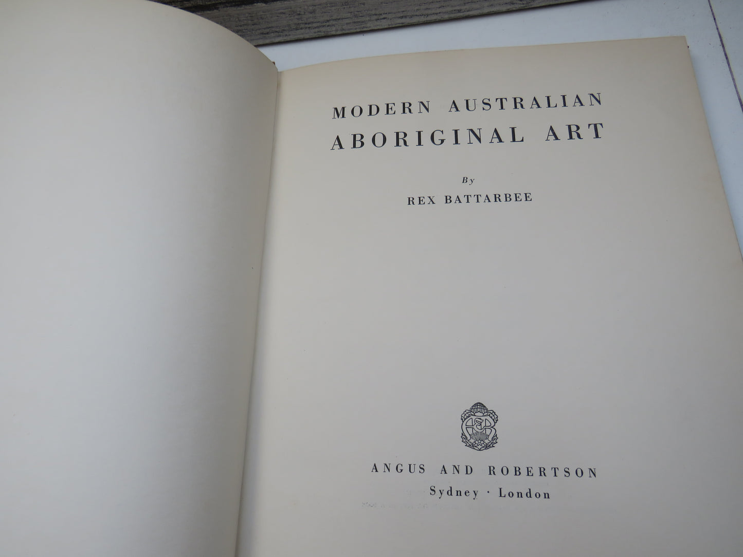 Modern Australian Aboriginal Art by Rex Battarbee, 1951