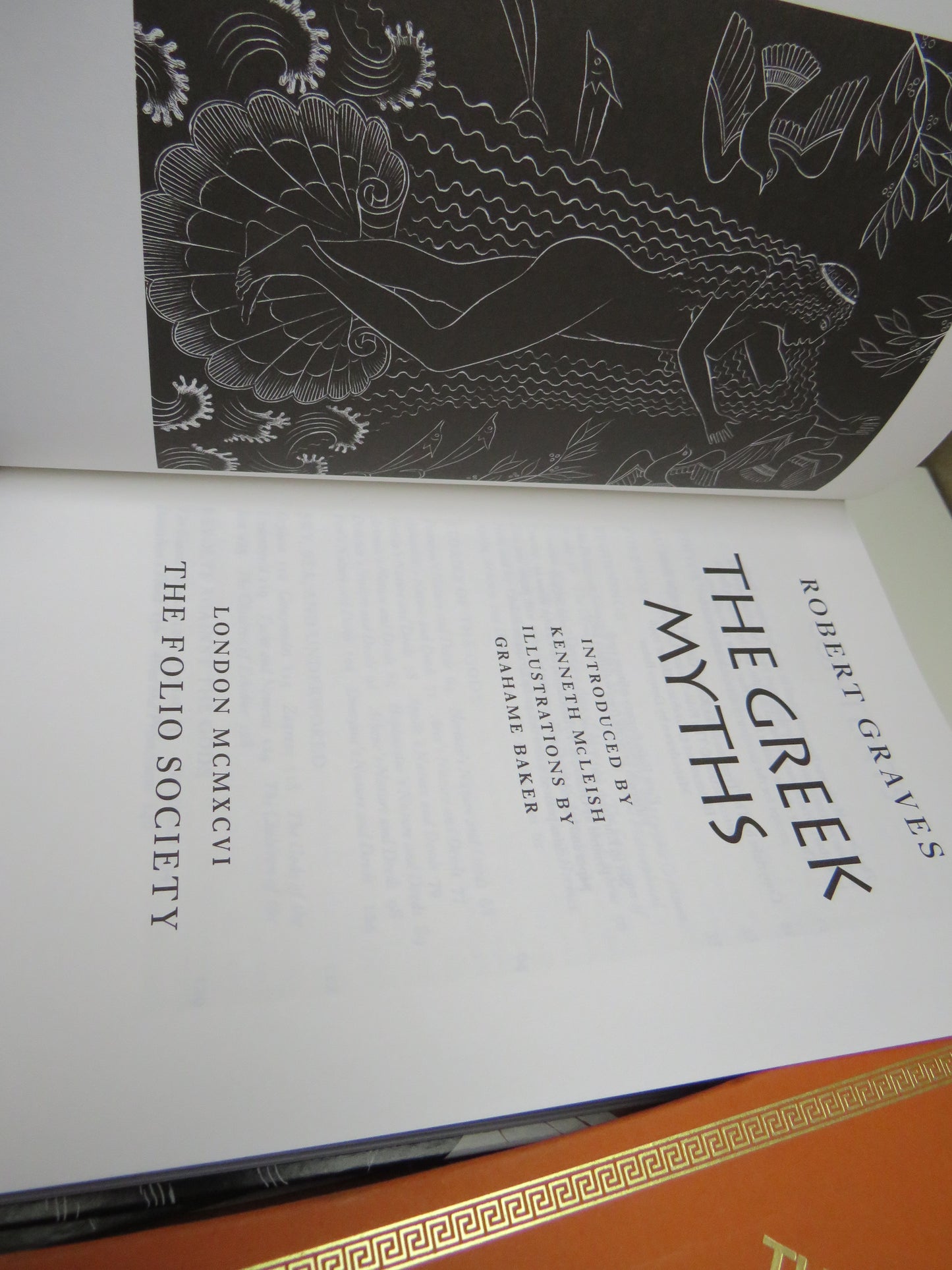 The Greek Myths Introduced By Kenneth McLeish The Folio Society 2003