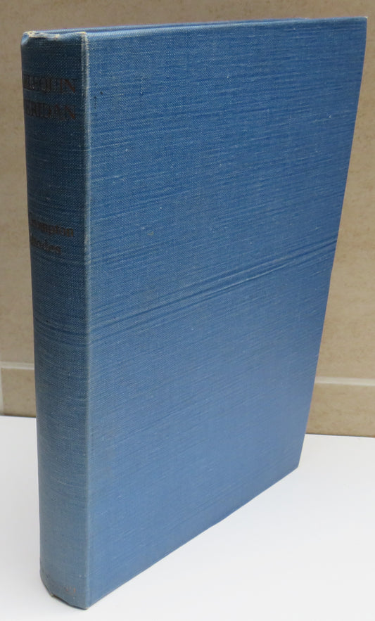 Harlequin Sheridan The Man and The Legends With A Bibliography and Appendices By R. Crompton Rhodes 1933