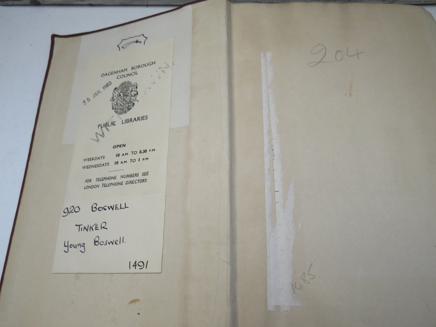 Young Boswell, Chapters on James Boswell the Biograph based largely on new material by Chauncey Brewster Tinker