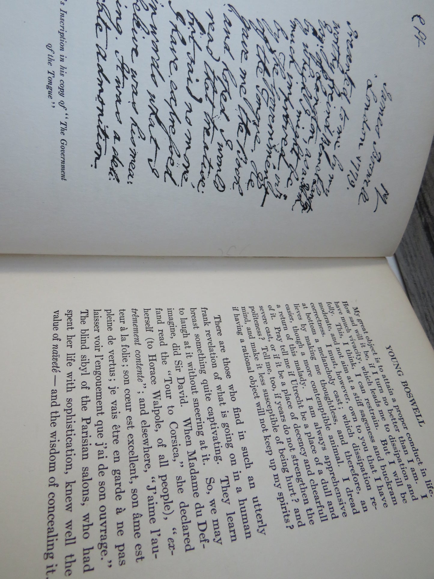 Young Boswell, Chapters on James Boswell the Biograph based largely on new material by Chauncey Brewster Tinker