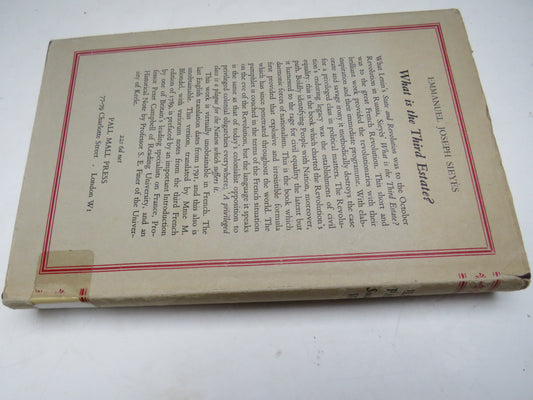 Sociological Writings By Vilfredo Pareto Selected and Introduced By S.E. Finer Translated By Derick Mirfin 1966