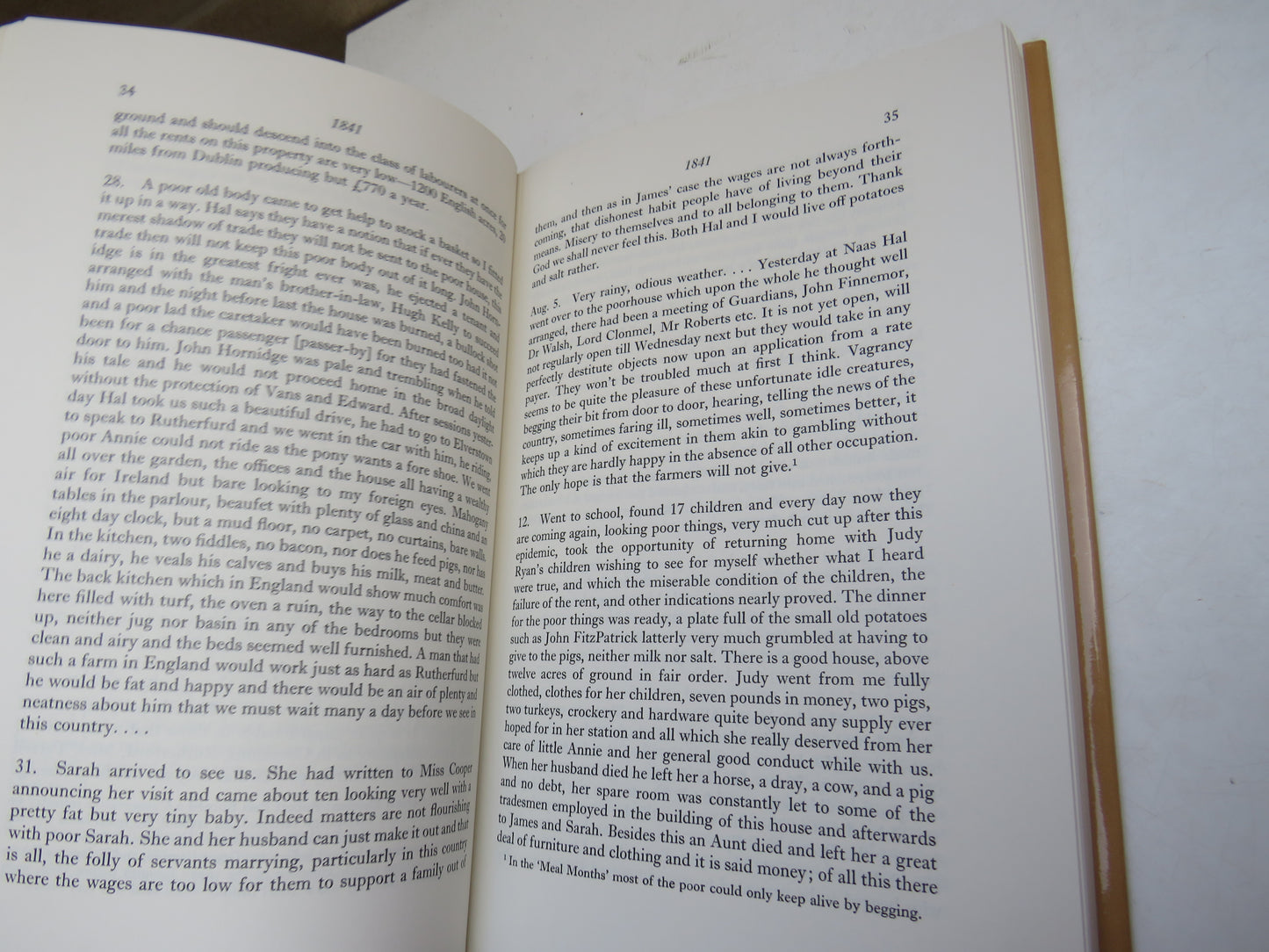 The Irish Journals of Elizabeth Smith 1840-1850 Edited By David Thomson 1980