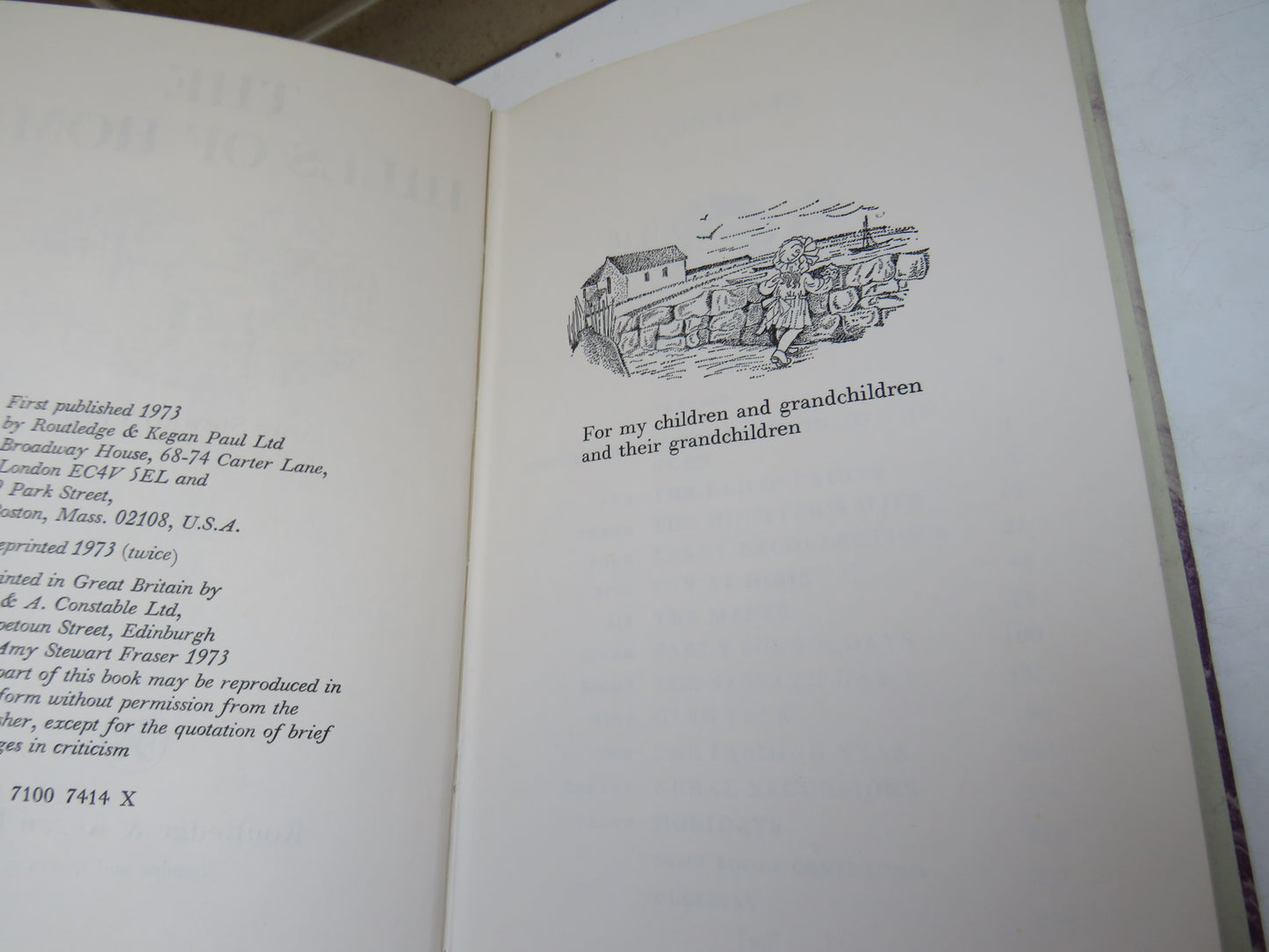 The Hills of Home By Amy Stewart Fraser 1973