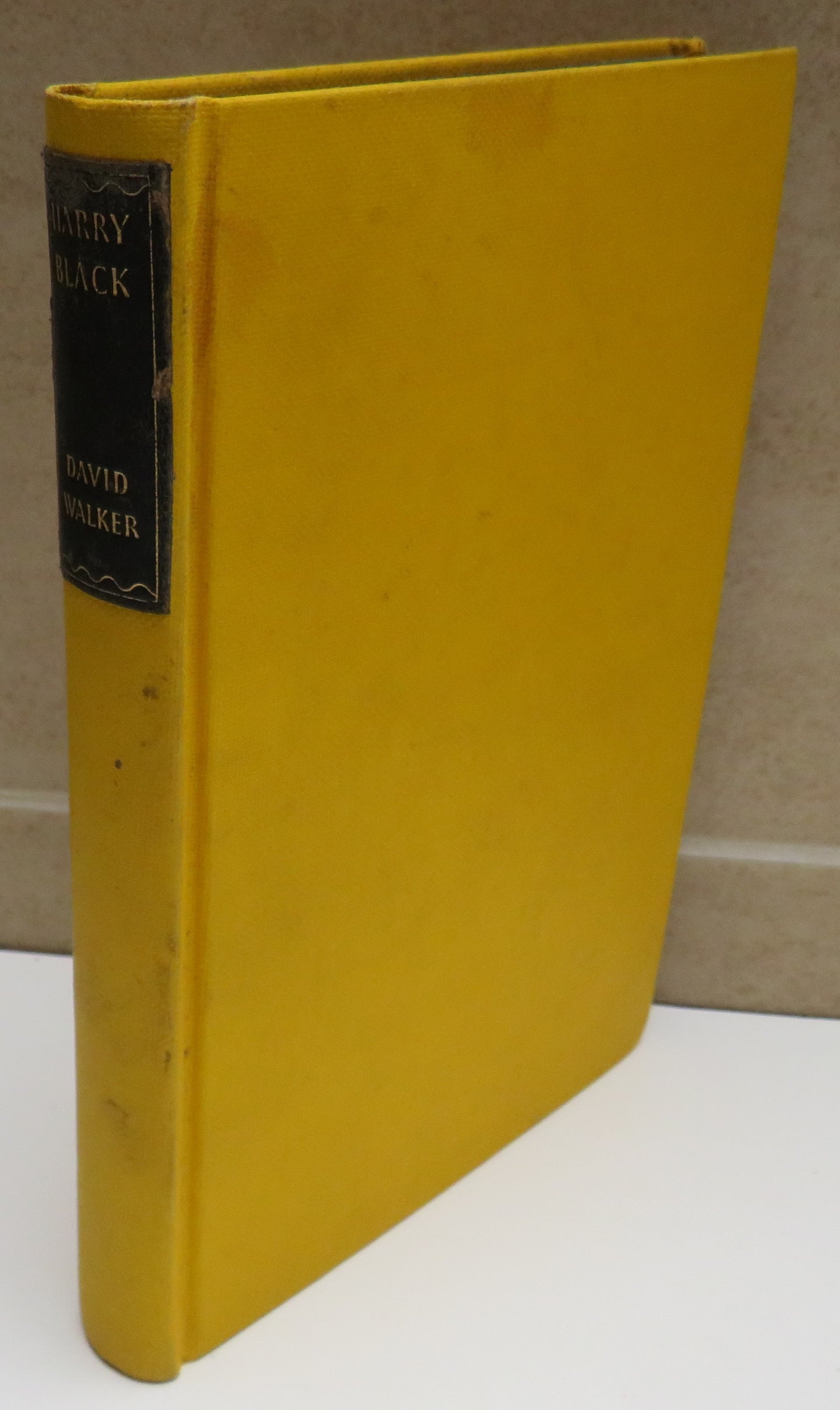 Harry Black A Novel By David Walker 1958