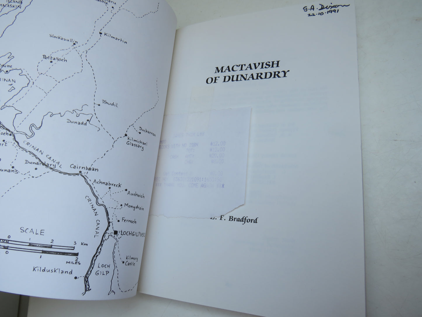 Mactavish of Dunardry By E. F. Bradford 1991