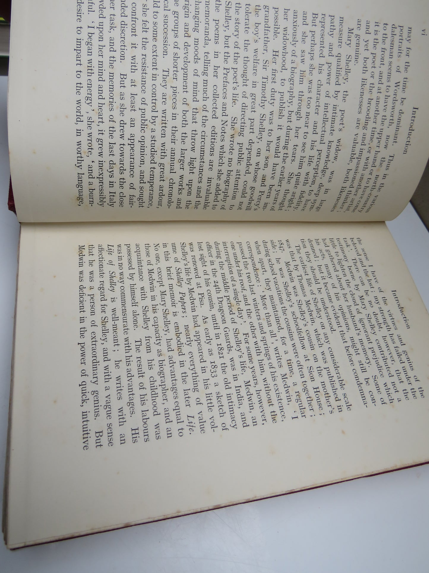 The Life of Percy Bysshe Shelley By Thomas Jefferson Hogg 1906