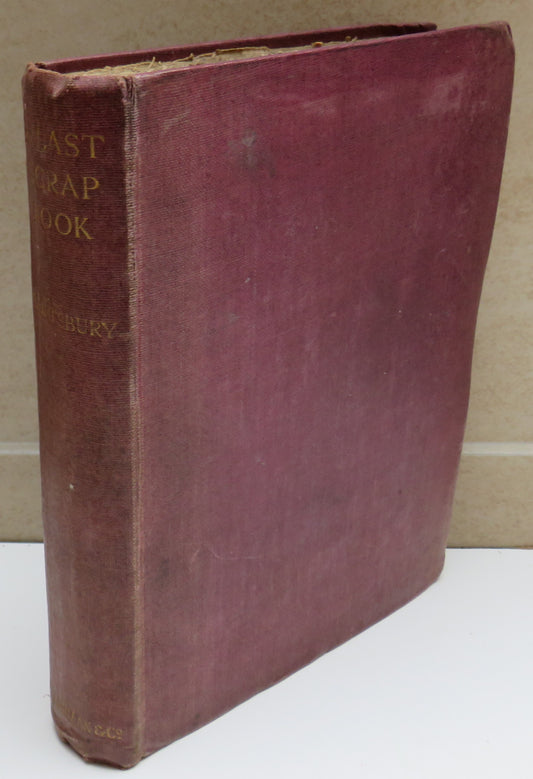 The Last Scrap Book by George Saintsbury 1924