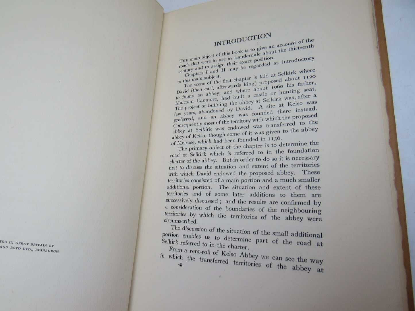 The Roads of Mediaeval Lauderdale By R.P. Hardie 1942