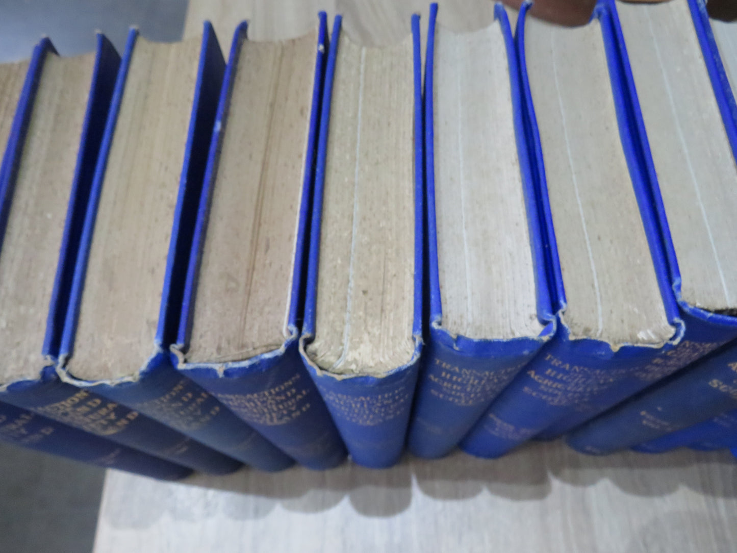 1900-1924 Transactions Of The Highland and Agricultural Society of Scotland 22 Volumes