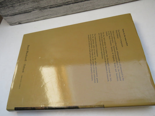 A History of English Forestry By N.D.G. James 1981