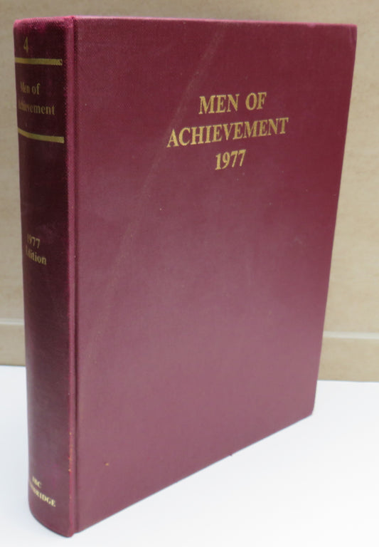 Men of Achievement Volume Four 1977