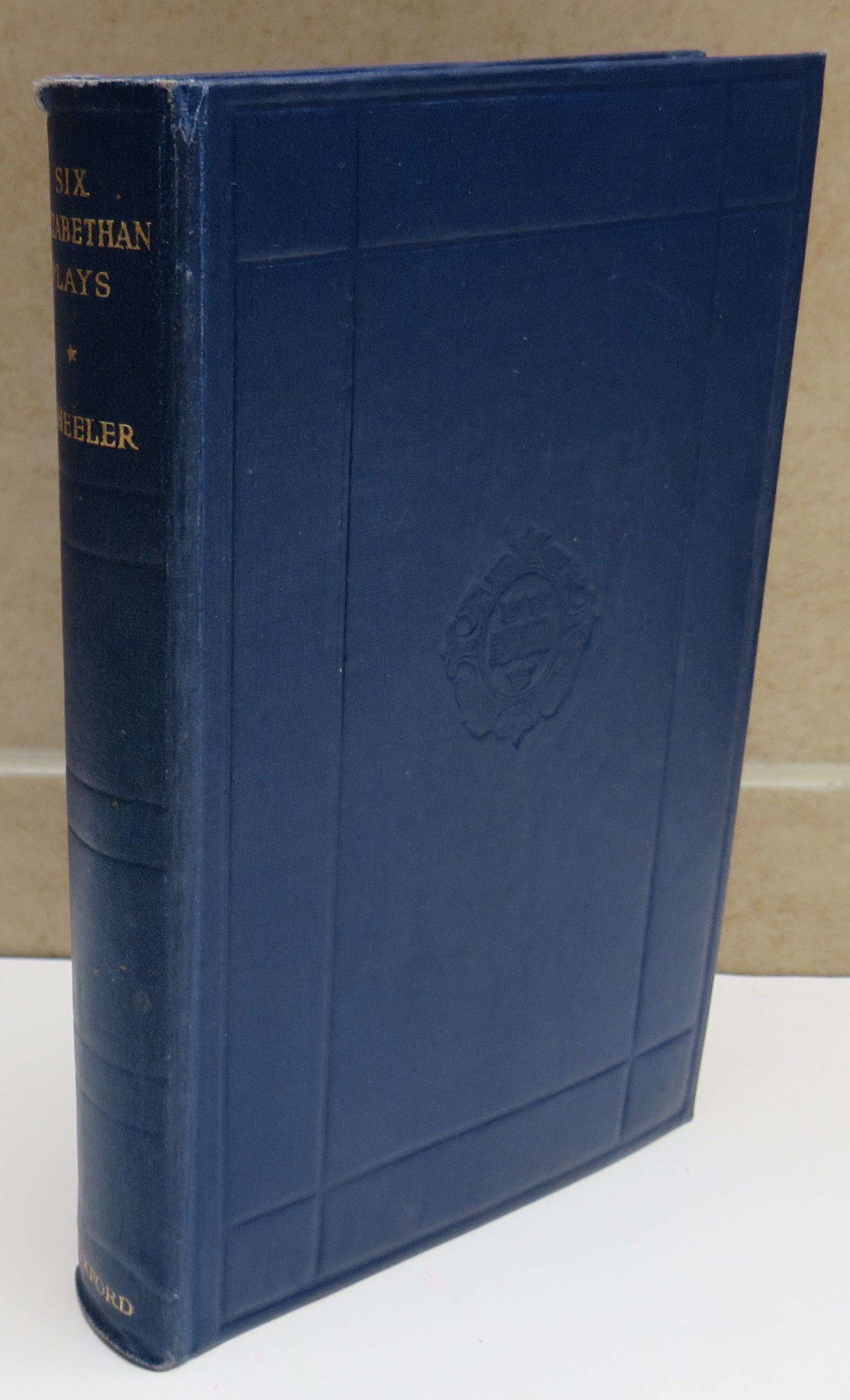 Six Plays By Contemporaries of Shakespeare Edited By C.B. Wheeler 1952