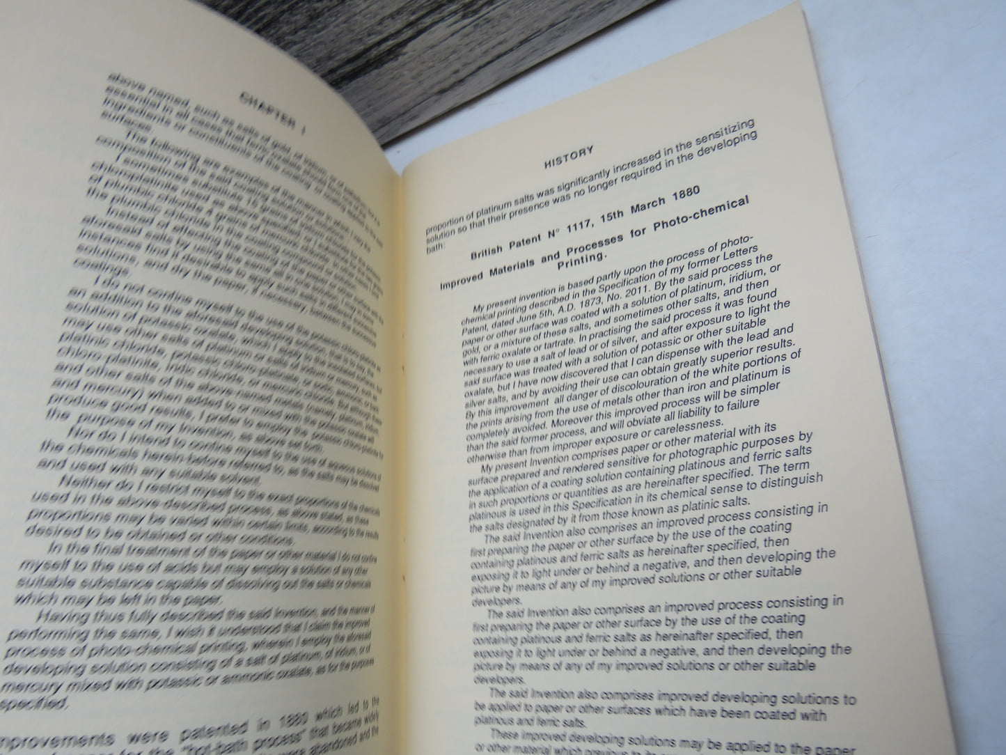 History and Practice of Platinum Printing by Luis Nadeau, 1986