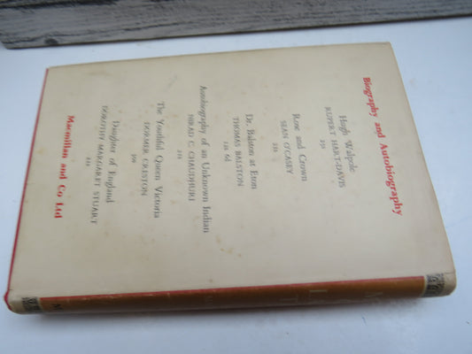 A Man of Law's Tale, The Reminiscences of Lord Macmillan, 1952