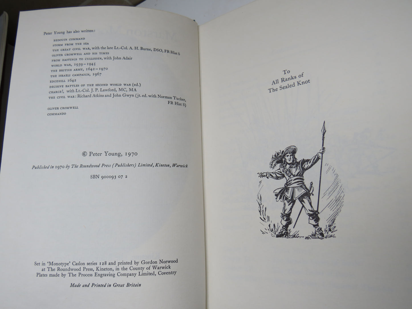 Marston Moor 1644 The Campaign and The Battle By Brigadier Peter Young 1970