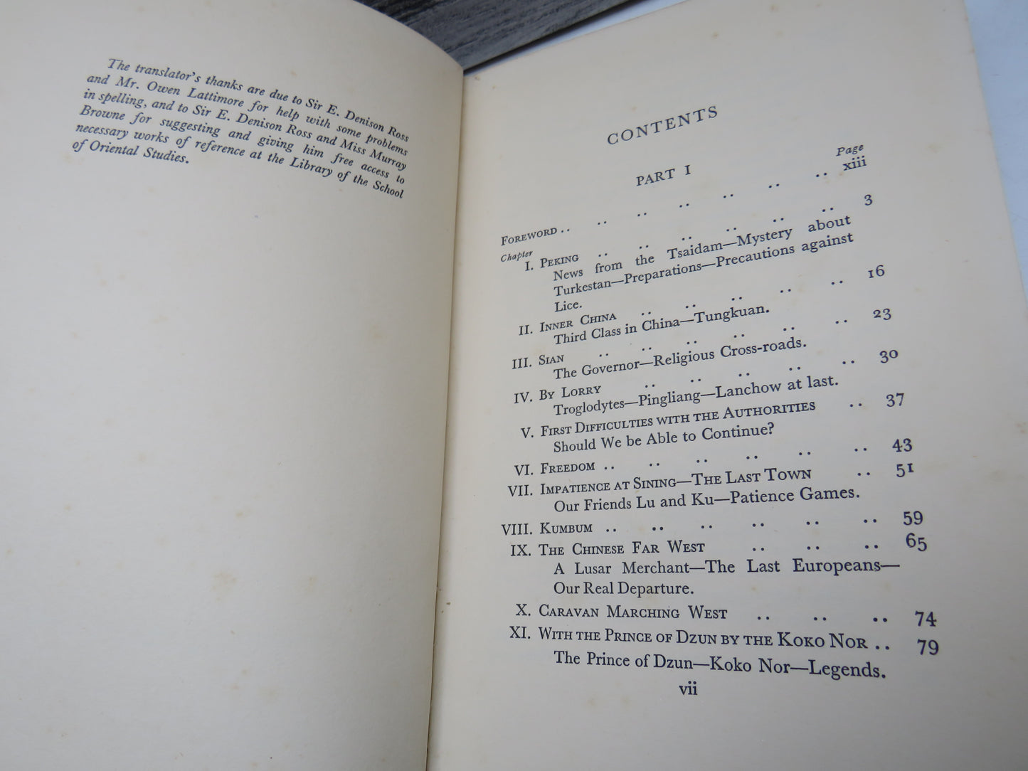 Forbidden Journey From Peking to Kashmir by Ella K. Maillart, 1937 | Vintage Travel Book