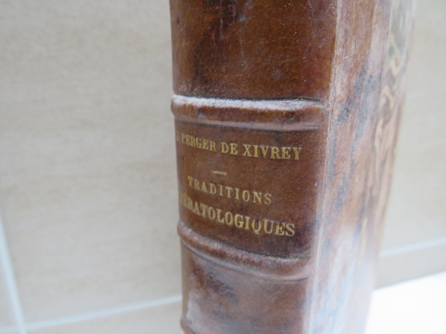 Traditions Teratologiques Ou Recits De L'Antiquite Et Du Moyen Age En Occident Par Jules Berger De Xivrey 1836