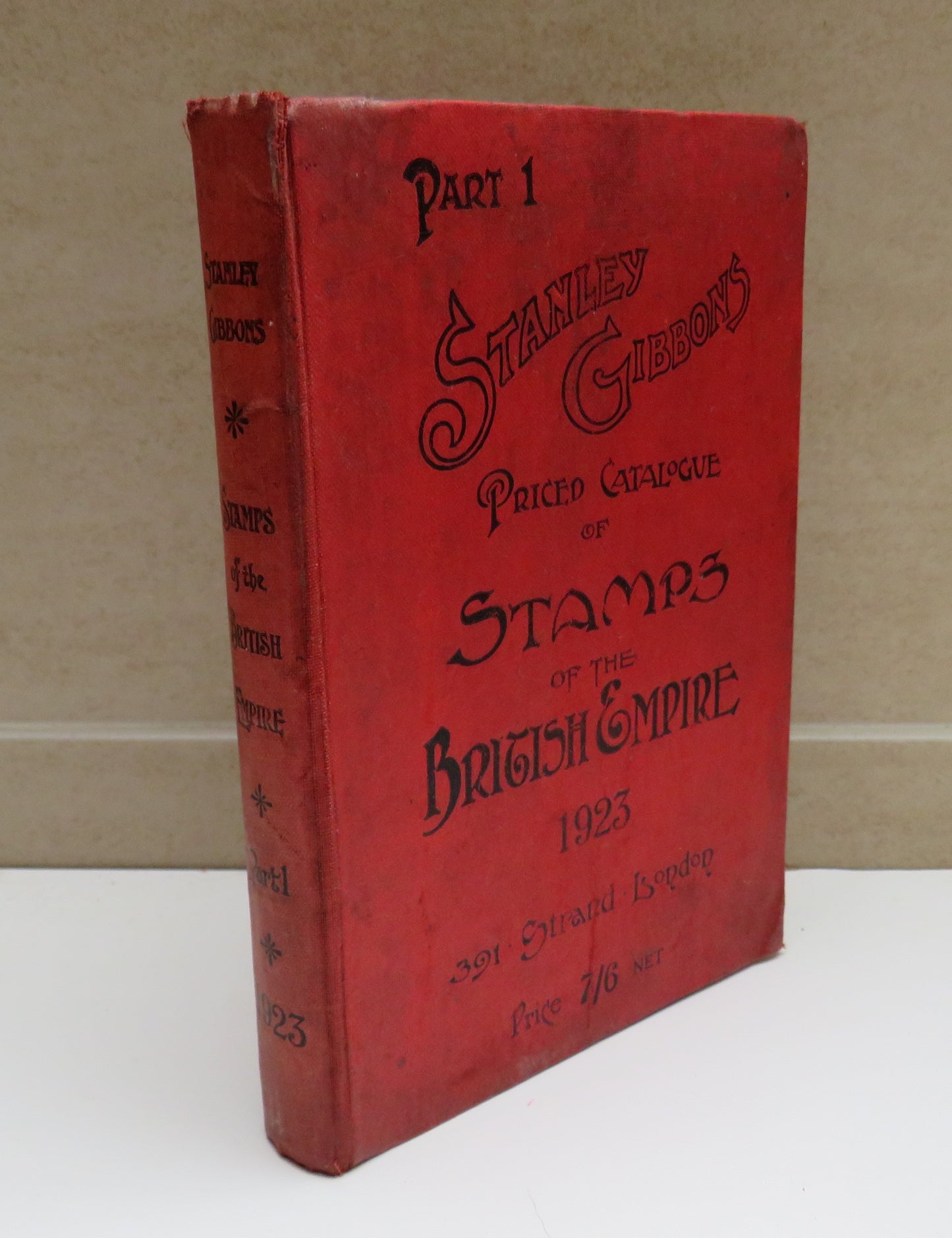 Stanley Gibbons Priced Catalogue of Stamps of the British Empire 1923 Part 1