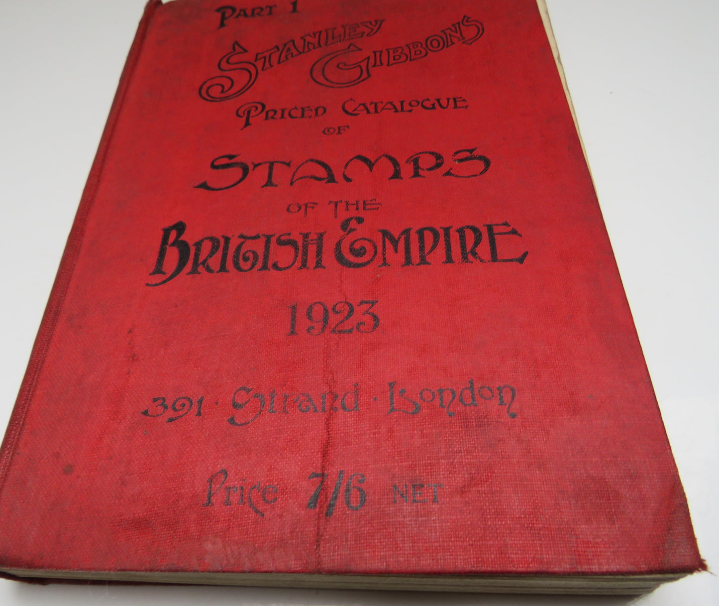 Stanley Gibbons Priced Catalogue of Stamps of the British Empire 1923 Part 1