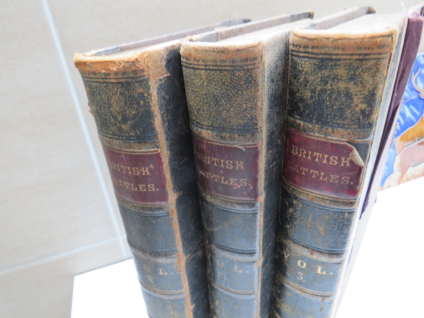 British Battles on Land and Sea by James Grant Volumes I, II and III