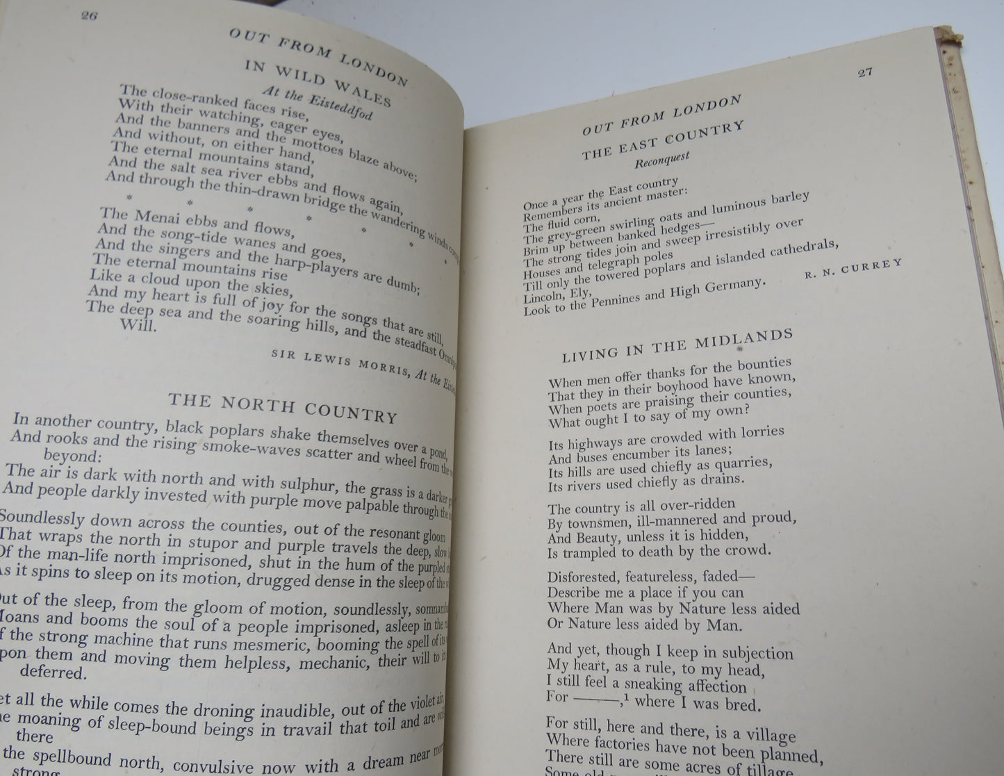 Landmarks, A Book of Topographical Verse for England and Wales Edited by G. Rostrevor Hamilton and John Arlott, 1943
