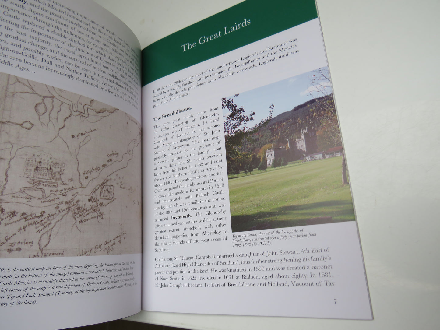 Around Aberfeldy, A Brief History by Clare Thomas and David Strachan, 2008