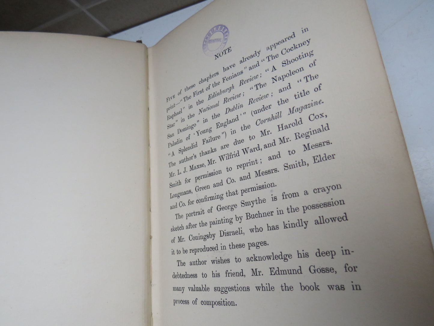 Splendid Failures By Harry Graham 1913 Antique Book