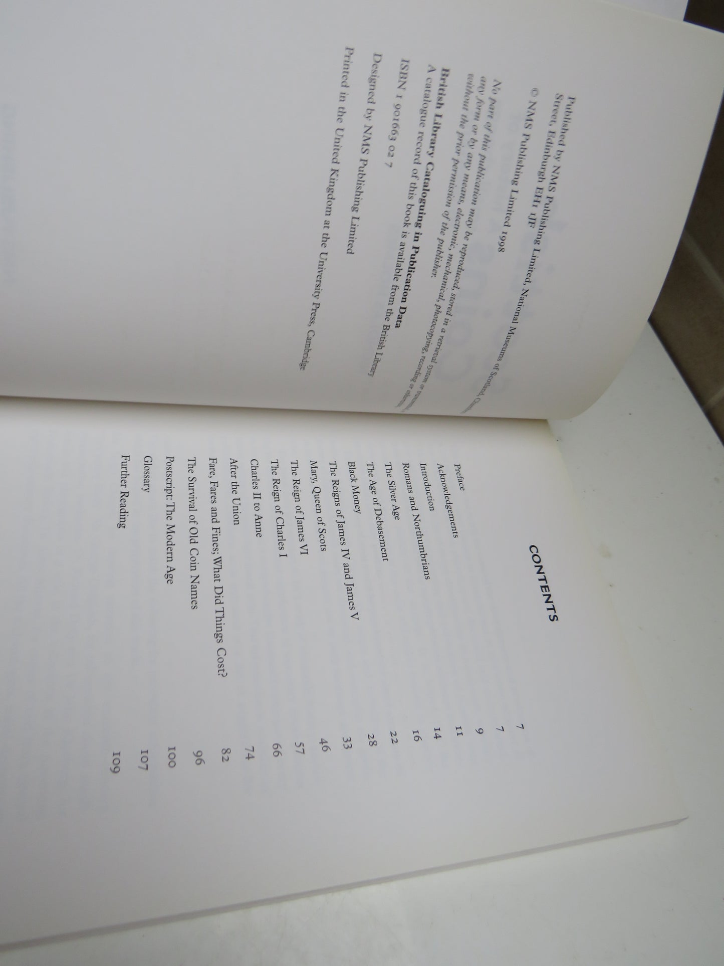Scottish Coins, A History of Small Change in Scotland by Nicholas Holmes, 1998