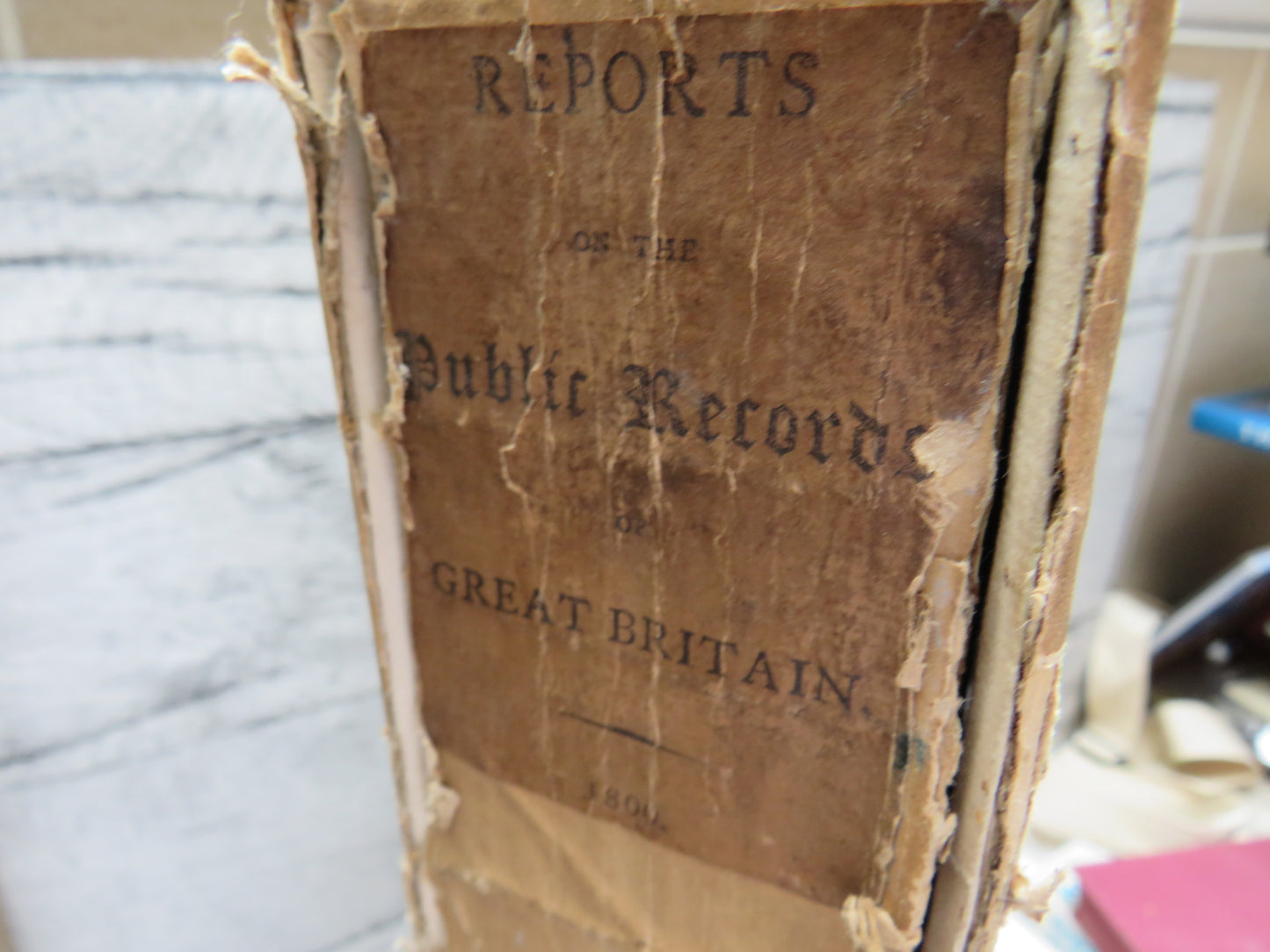 Reports From The Select Committee Appointed To Inquire Into The State of Public Records of the Kingdom Ordered By The House of Commons to be Printed 4th July 1800 For Office Use of The Sheriff's Court of Stirlingshire