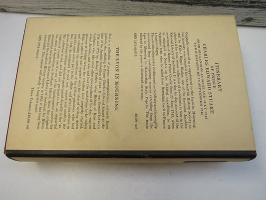 Origins Of The Forty-Five and Other Papers Relating To That Rising Edited by Walter Biggar Blaikie 1975