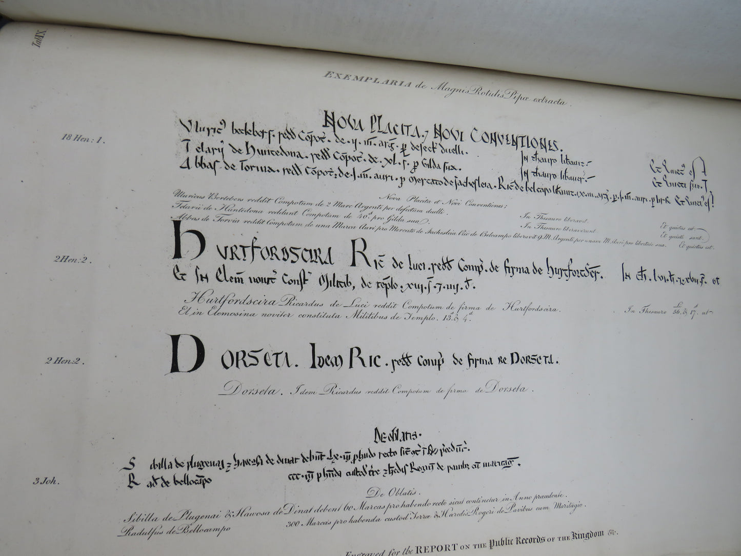 Reports From The Select Committee Appointed To Inquire Into The State of Public Records of the Kingdom Ordered By The House of Commons to be Printed 4th July 1800 For Office Use of The Sheriff's Court of Stirlingshire