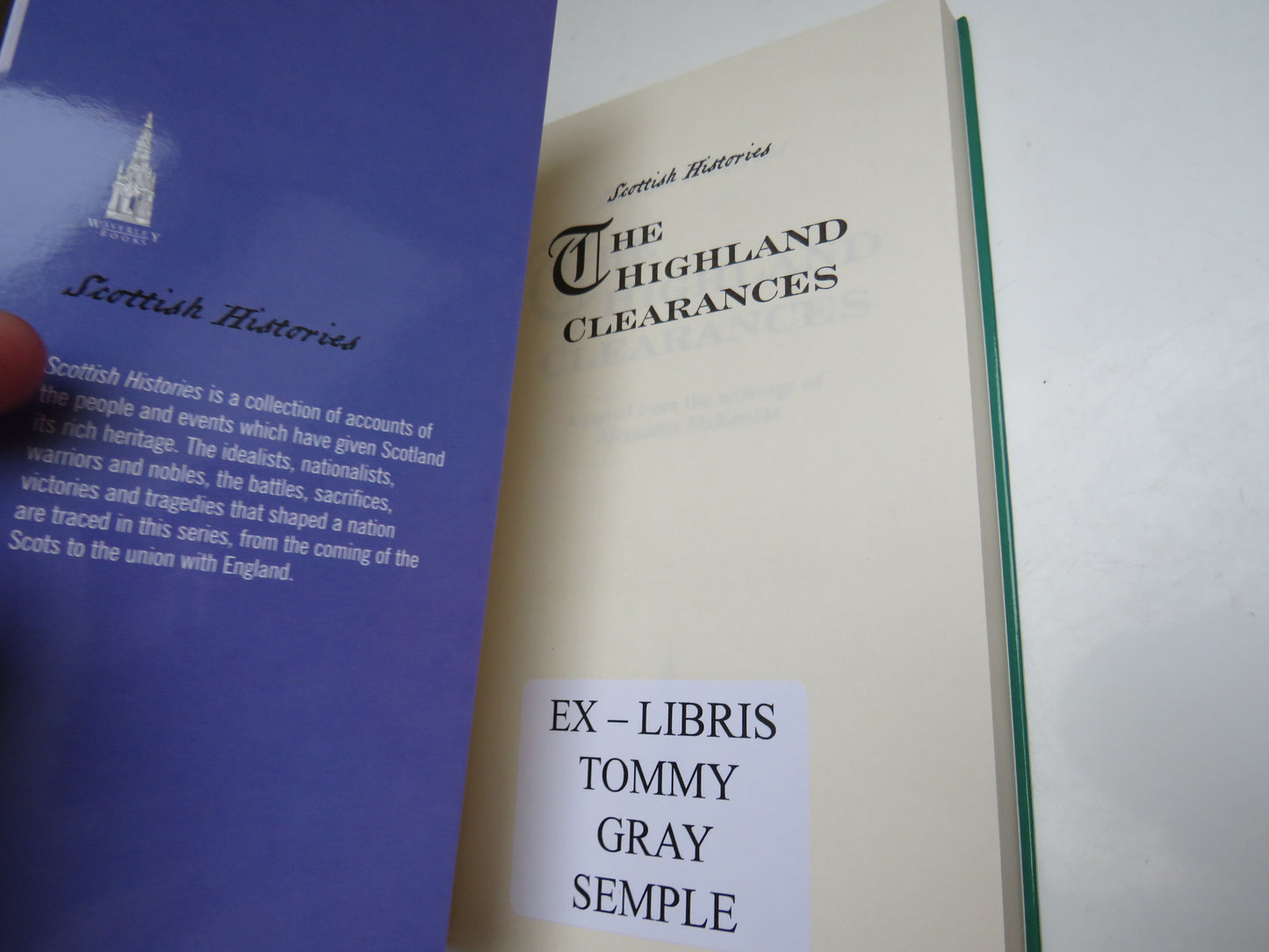 The Highland Clearances by Alexander McKenzie, 2008