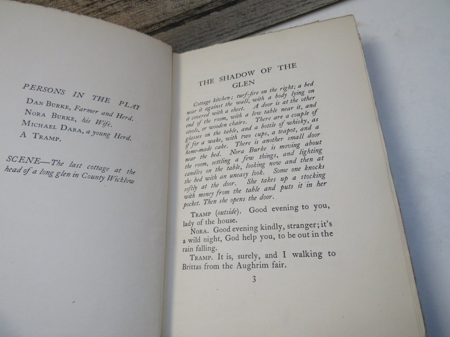 Plays By John M. Synge 1919