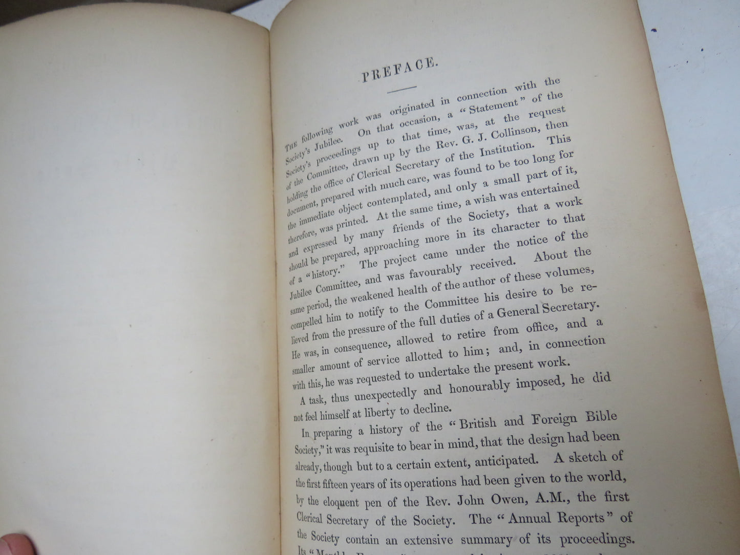 The History of the British and Foreign Bible Society From Its Institution In 1804 To The Close Of Its Jubilee In 1854 By The Rev. George Browne Vol 1859