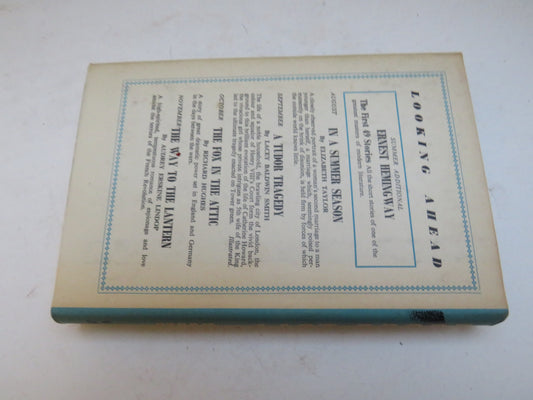 Last Score or The Private Life of Sir Richard Ormston By Storm Jameson 1962