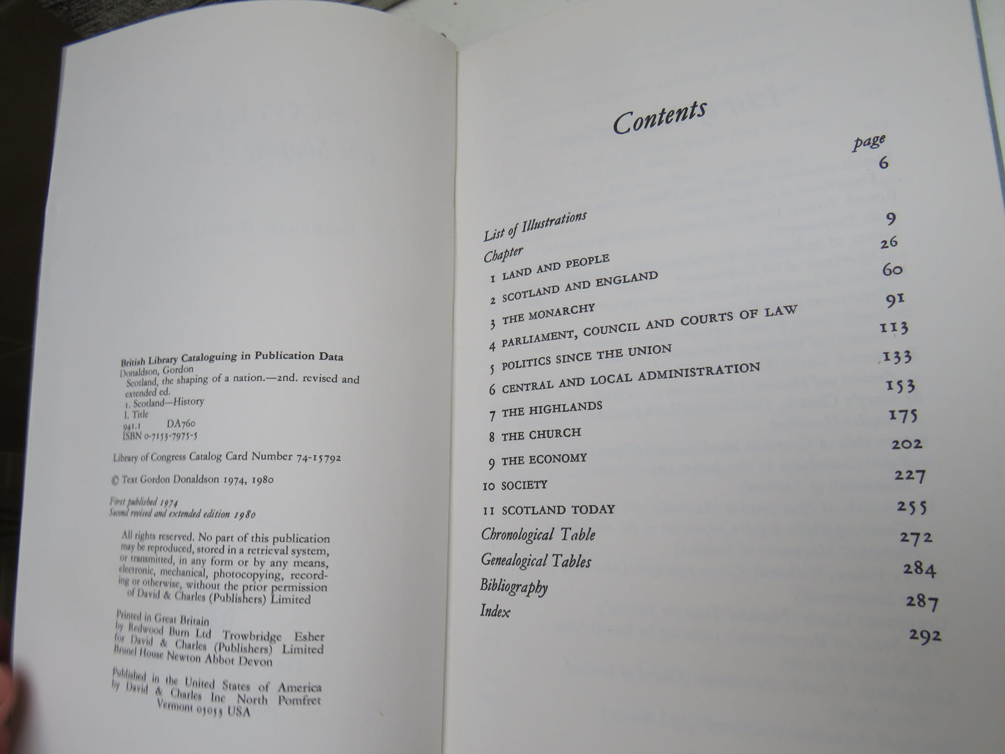 Scotland: The Shaping of a Nation By Gordon Donaldson 1980
