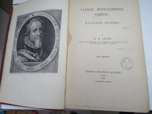 Vauban, Montalembert, Carnot: Engineer Studies By E. M. Lloyd 1887