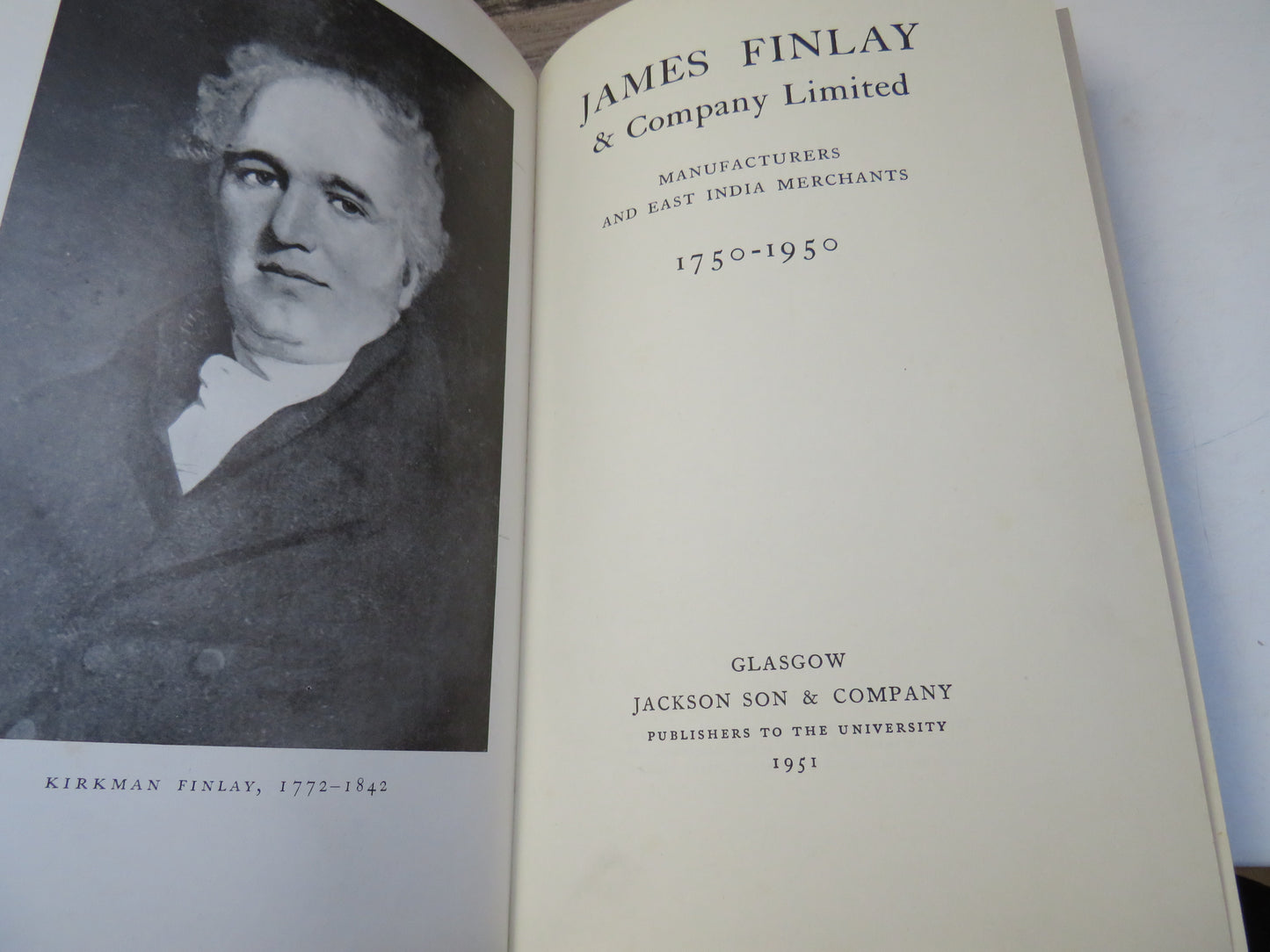 James Finlay & Company Limited Manufactures and East India Merchants 1750-1950
