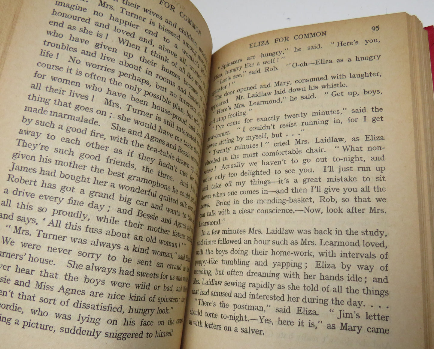 Eliza For Common by O. Douglas, 1930