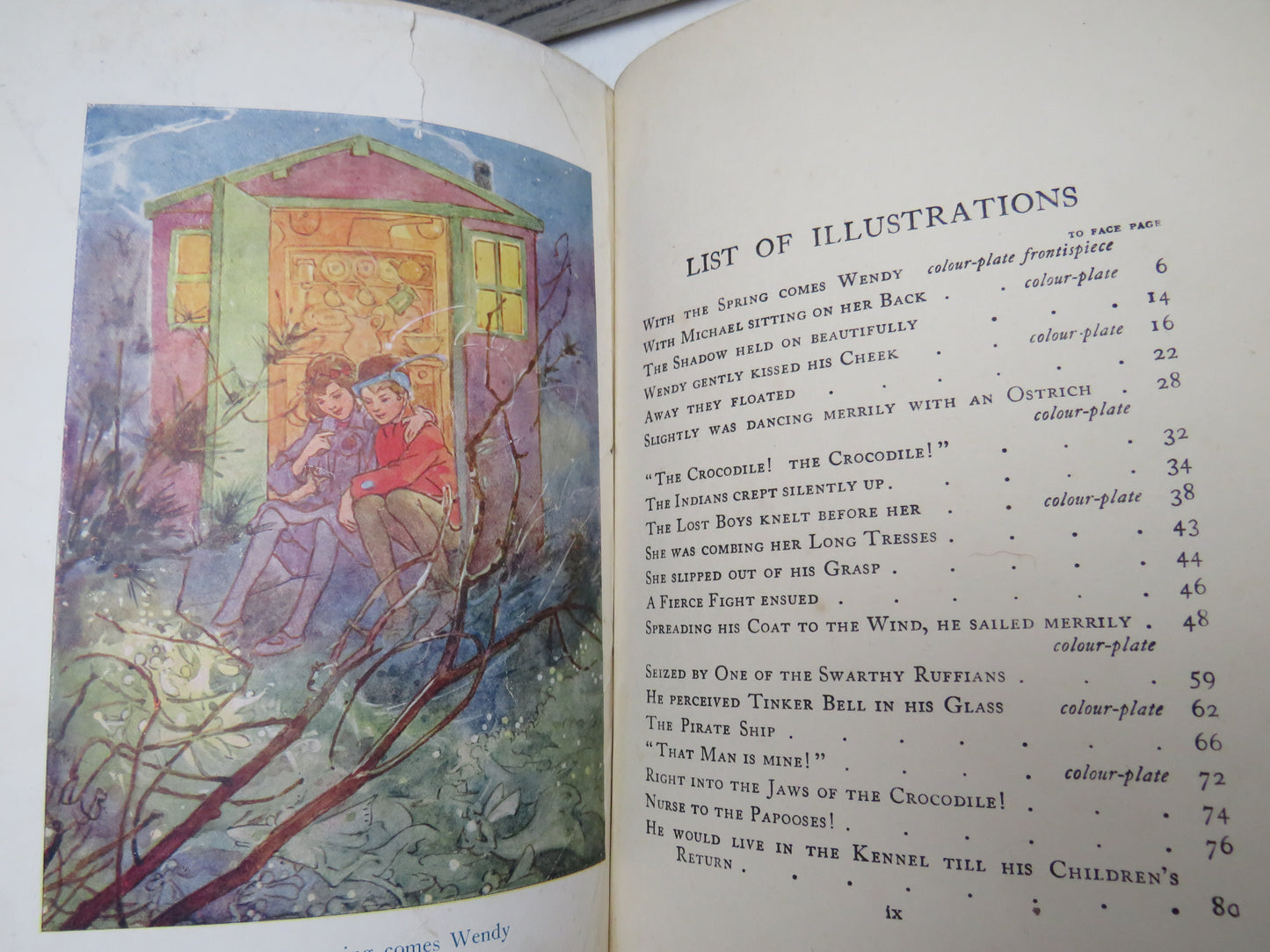 The Story of Peter Pan, Retold from The Fairy Play by Sir J.M.Barrie, Illustrated by Alice B. Woodward, 1929