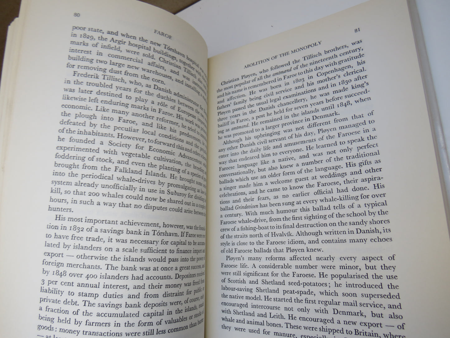 Faroe The Emergence of a Nation By John F.West 1972