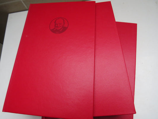 A Churchill Anthology, Churchill His Life and Times, Painting As A Pastime By Odhams Press Cased Book Set