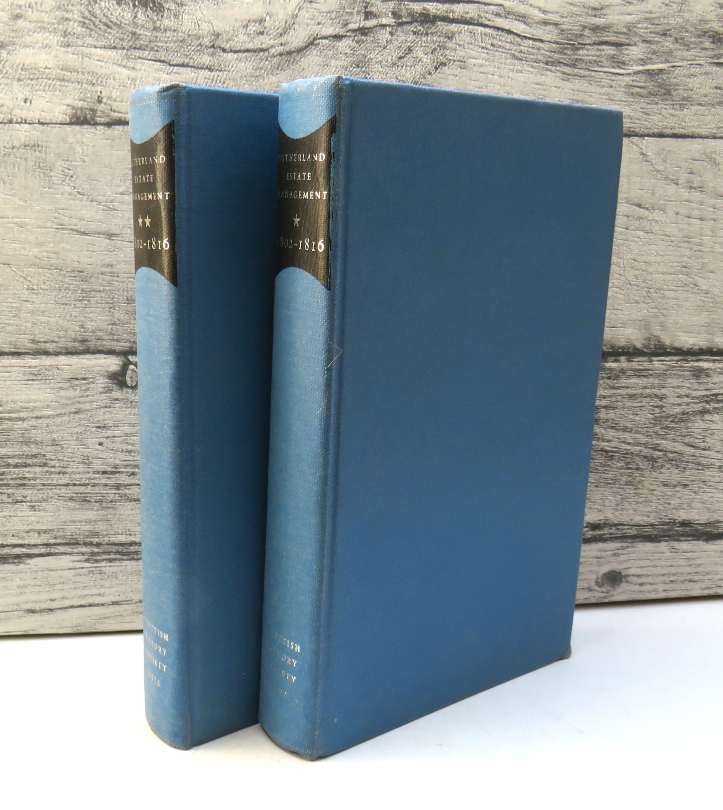 Papers On Sutherland Estate Management 1802-1816 Edited By R. J. Adam Volume I & II 1972