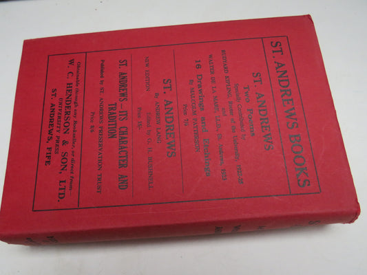 The Scarlet Gown and Other Poems By R.F. Murray 1954