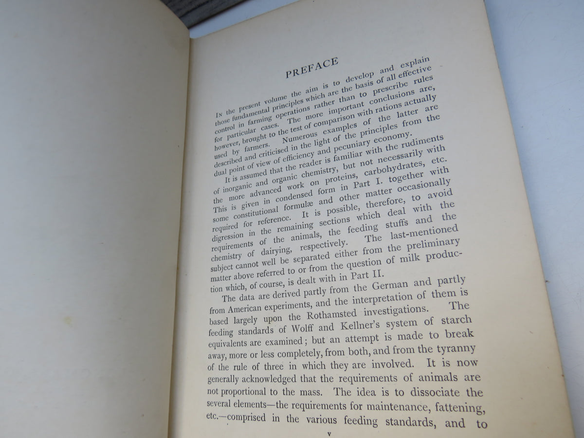 The Chemistry of Cattle Feeding and Dairying By J. Alan Murray 1914