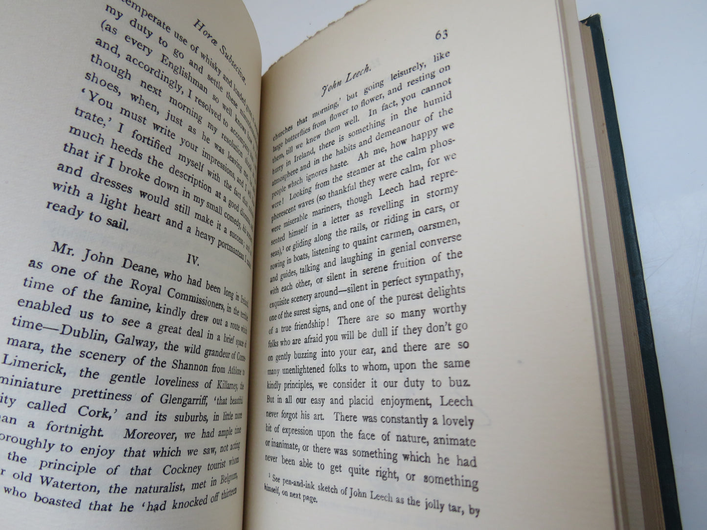 Horae Subsecivae By John Brown 1897