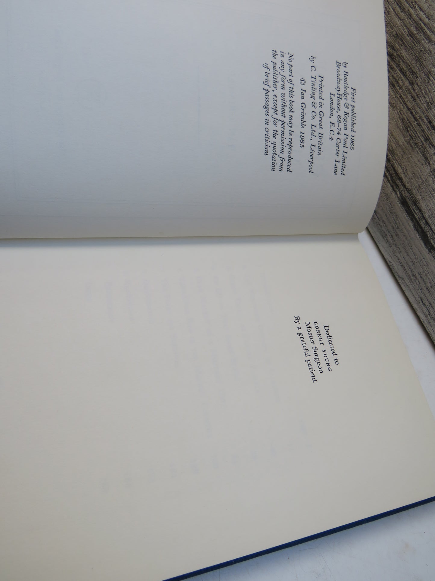 Chief of Mackay By Ian Grimble 1965